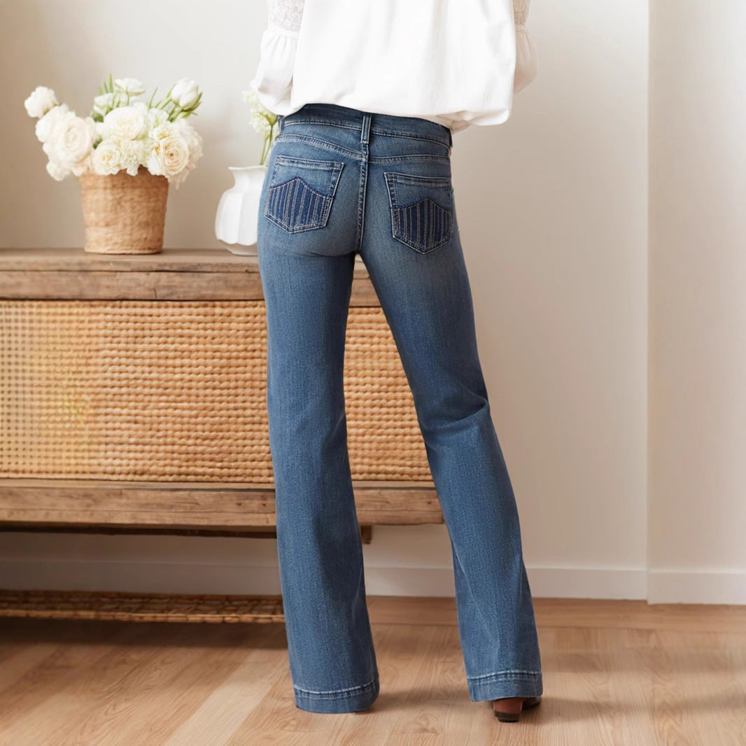 Women's American-style Skinny Jeans Slimming Casual Pants My Store