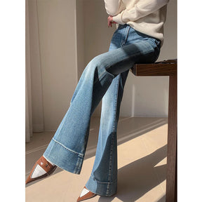 French Style Temperament Retro Washed Jeans For Women My Store