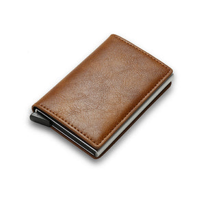 Credit Card Holder Smart Minimalist Wallet Pocket Men Women Slim Cardholder Bank Secure Creditcard Case My Store