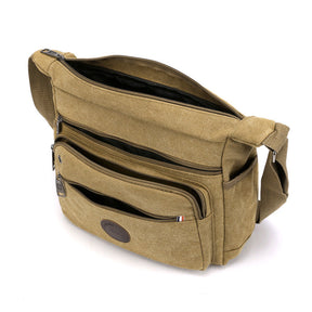 New Canvas Men's Shoulder Messenger Bag My Store