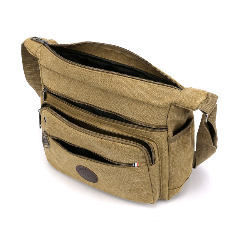 New Canvas Men's Shoulder Messenger Bag My Store