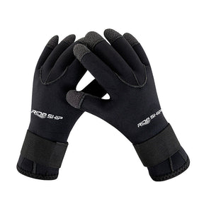 35MM Diving Mittens Wear-resistant Kevlar Titanium Coating Cold-proof Warm Non-slip Water Puncture-proof My Store