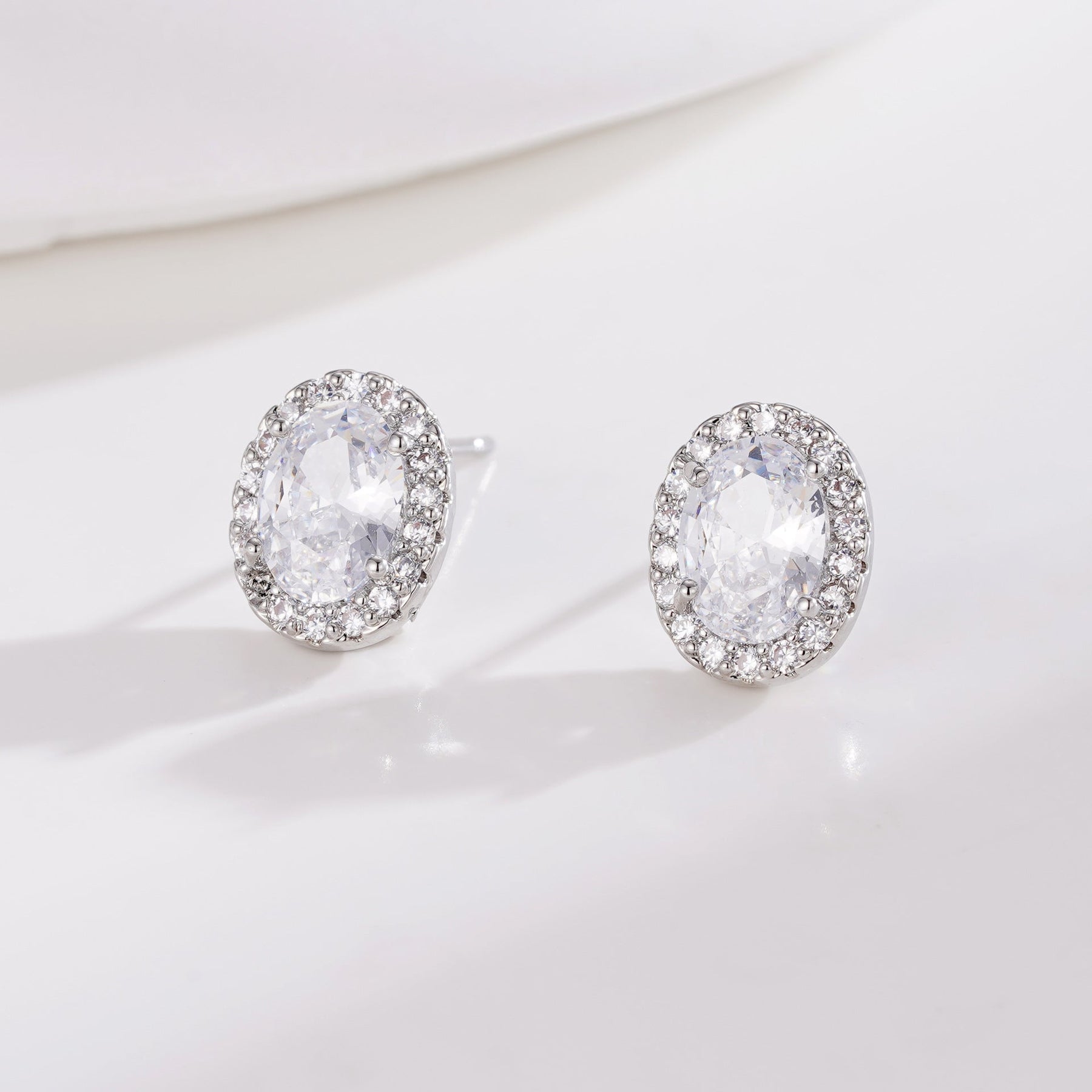 European And American Ins Style Diamond Stud Earrings Niche Design My Store