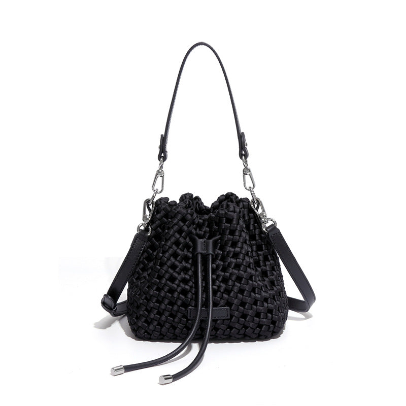 High-grade Windmill Knot Bucket Bag Hand-woven My Store