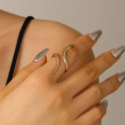 Snake-shaped Fashion Personalized Ring Women My Store