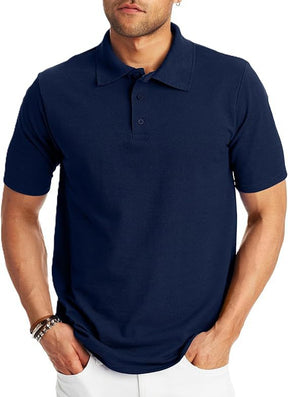 Loose And Simple Men's Short-sleeved Polo Shirt My Store