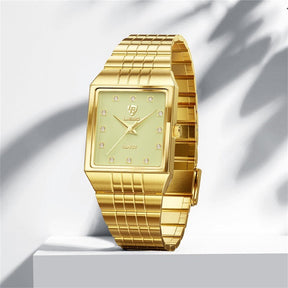 Luxury Gold Men's Quartz Watch Classic Diamond My Store