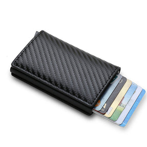 Credit Card Holder Smart Minimalist Wallet Pocket Men Women Slim Cardholder Bank Secure Creditcard Case My Store