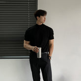 High-grade Men's Cool Breathable Half Sleeve Shirt My Store