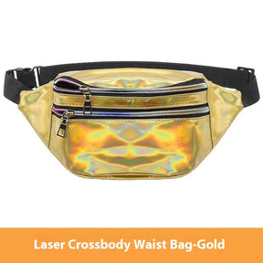 Outdoor Men's And Women's Waist Pack Sports Fitness 7 Color Laser My Store