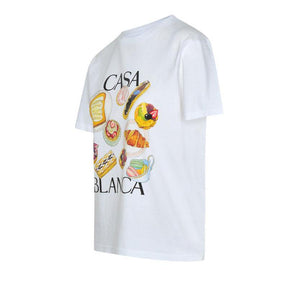 Afternoon Tea Hamburger Printed Loose All-match Short Sleeve Fashion Brand T-shirt My Store