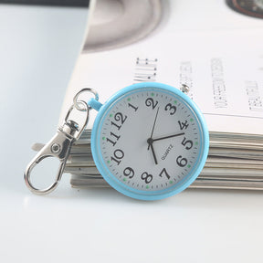 Clear Numbers Luminous Watch Keychain Pocket Watch My Store