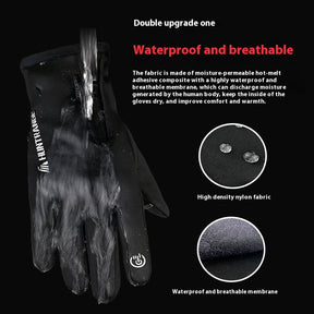 USB Electric Heating Heating Gloves Winter Outdoors Sports Skiing Warm Waterproof Non-slip My Store