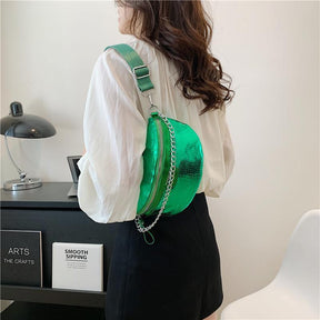 PU Fashion Crossbody Women Chest Bag Stone Pattern One-shoulder Crossbody Bag All-match Messenger Belt Bags My Store