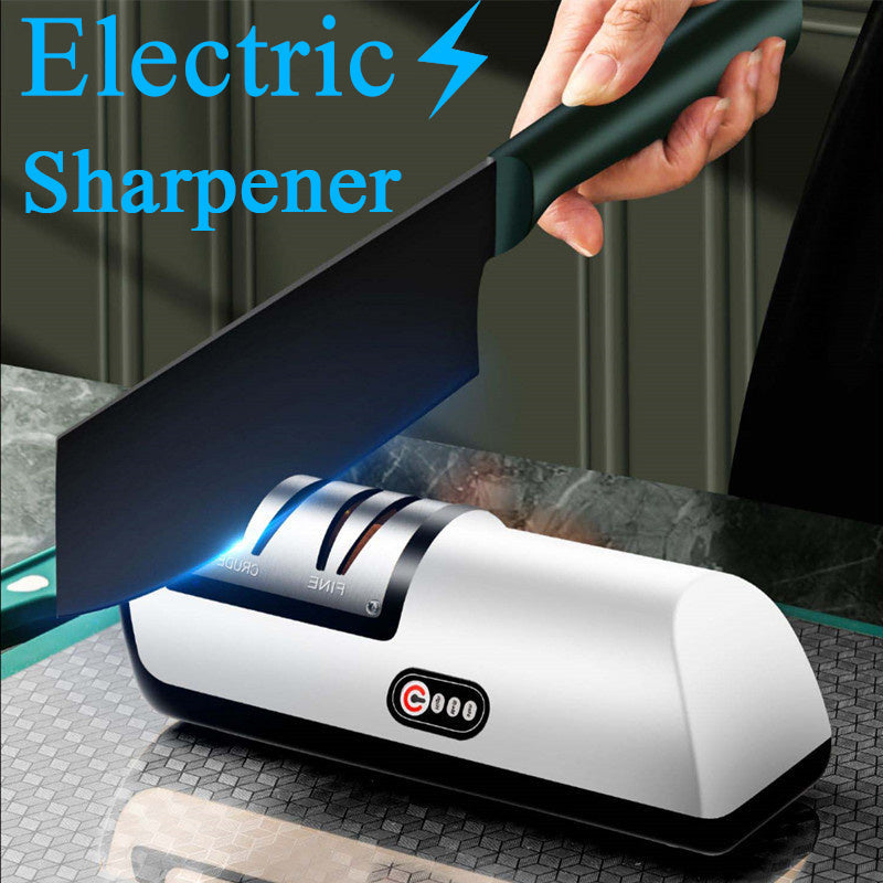 USB Rechargeable Electric Knife Sharpener Automatic Adjustable Kitchen Tool For Fast Sharpening Knives Scissors And Grinders Gadgets My Store