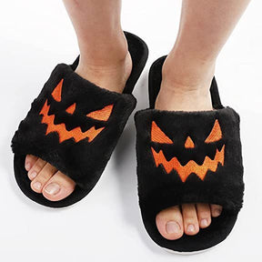 Halloween Shoes Winter Cute Warm Home Slippers Women My Store