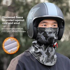 Bicycle Thermal Headgear Camouflage High Elastic Cold-proof Wind Mask My Store