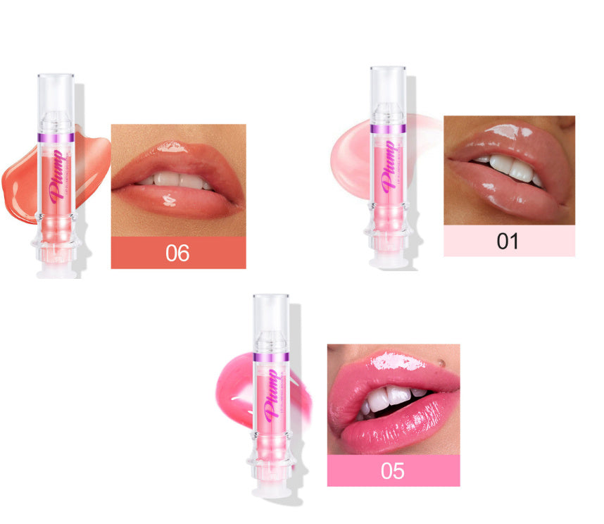 New Tube Lip Rich Lip Color Slightly Spicy Lip Honey Lip Glass Mirror Face Lip Mirror Liquid Lipstick My Store