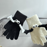 Couple Magnetic Warm Gloves Cute Doll Hand Gloves My Store