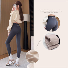 Lamb Fleece Leggings For Women My Store