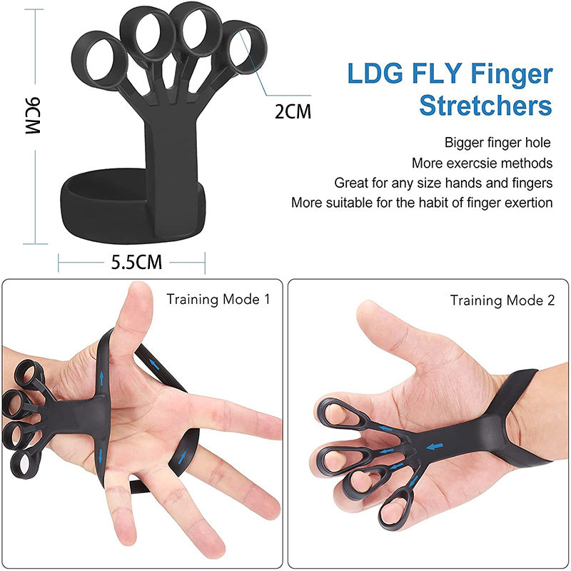 Silicone Grip Device Finger Exercise Stretcher Arthritis Hand Grip Trainer Strengthen Rehabilitation Training To Relieve Pain My Store