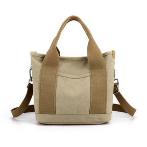 Trendy All-match Simple Fashion Korean Style Large Capacity Commute Leisure Canvas Bag My Store