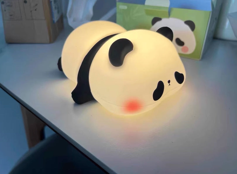 Cute Silicone Night Lights Sheep Cartoon Bedroom Lamp For Children's Room Decor Rechargeable Timing Dimming Sleep Night Light My Store