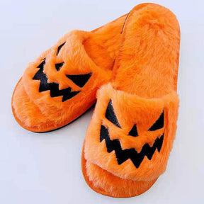 Halloween Shoes Winter Cute Warm Home Slippers Women My Store