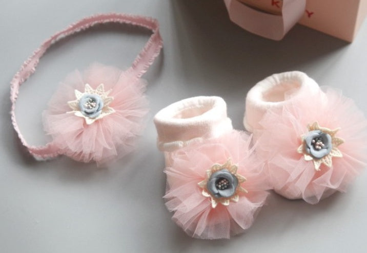 Baby Headband Socks Set Accessories My Store