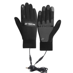 Outdoor Cycling Fleece Lined Warm Gloves My Store