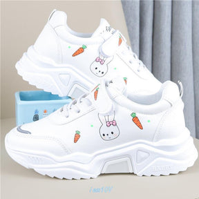 Spring And Autumn Primary School Students Casual All-match Pu Running Shoes My Store