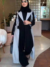 New Designer Model Color Matching Graceful And Fashionable Casual Mid-length Trench Coat My Store