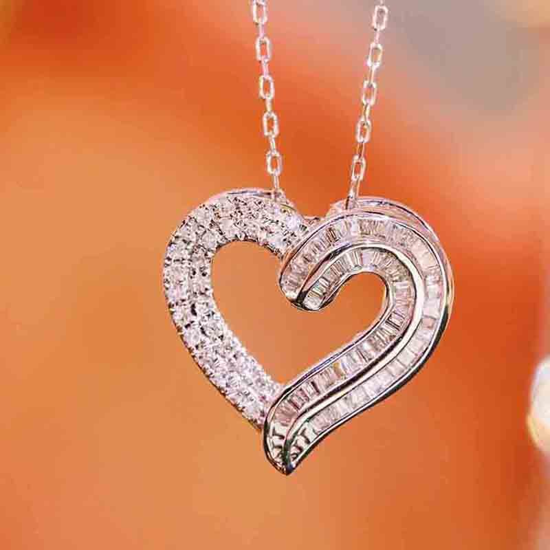 Heart Pendant Necklace Girls' Jewelry My Store