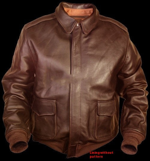 Retro Oversized US Air Force Fur Leather Coat My Store