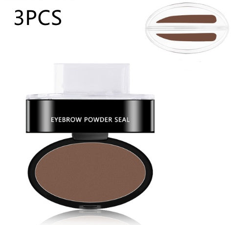 Eyebrow Powder Stamp Tint Stencil Kit Cosmetics Professional Makeup Waterproof Eye Brow Stamp Lift Eyebrow Enhancers Stencil Kit My Store