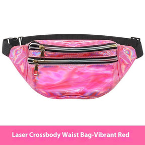 Outdoor Men's And Women's Waist Pack Sports Fitness 7 Color Laser My Store