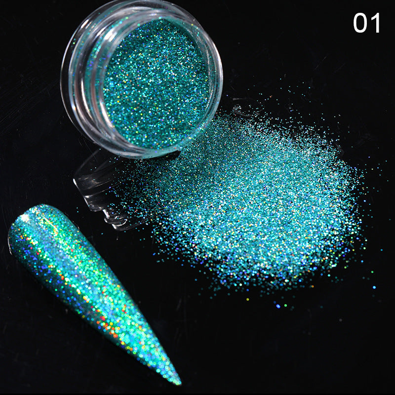 Aurora Magic Nail Powder Nail Glitter My Store