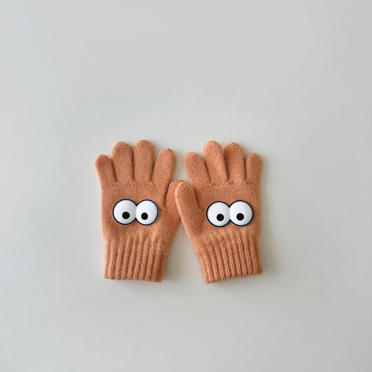 Warm Wool Knitted Five-finger Baby Gloves My Store