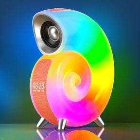 Conch Smart RGB Atmosphere Light Bluetooth Speaker Alarm Clock Wake-up Lamp White Noise Machine For Sleeping Baby APP Control My Store