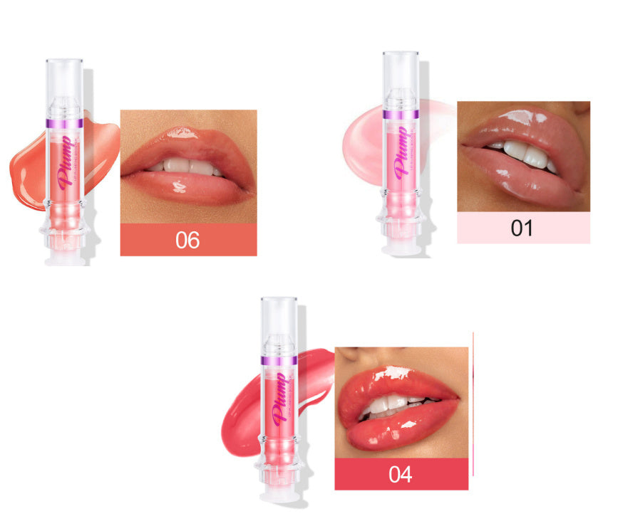 New Tube Lip Rich Lip Color Slightly Spicy Lip Honey Lip Glass Mirror Face Lip Mirror Liquid Lipstick My Store