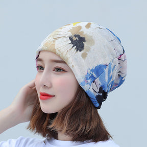 Baotou Silk Scarf Thin Air Conditioning Hat After Chemotherapy My Store