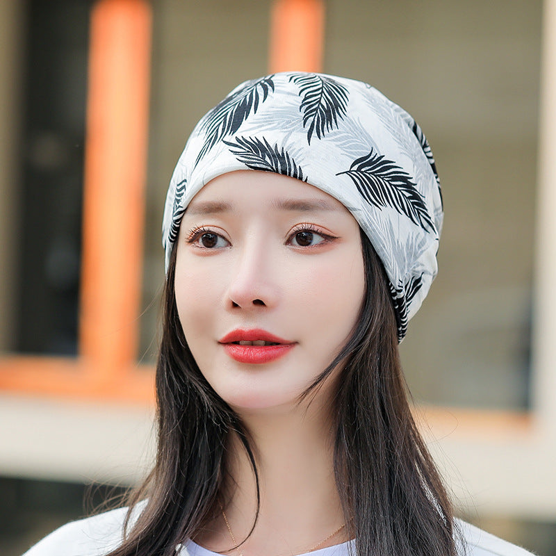 Baotou Silk Scarf Thin Air Conditioning Hat After Chemotherapy My Store