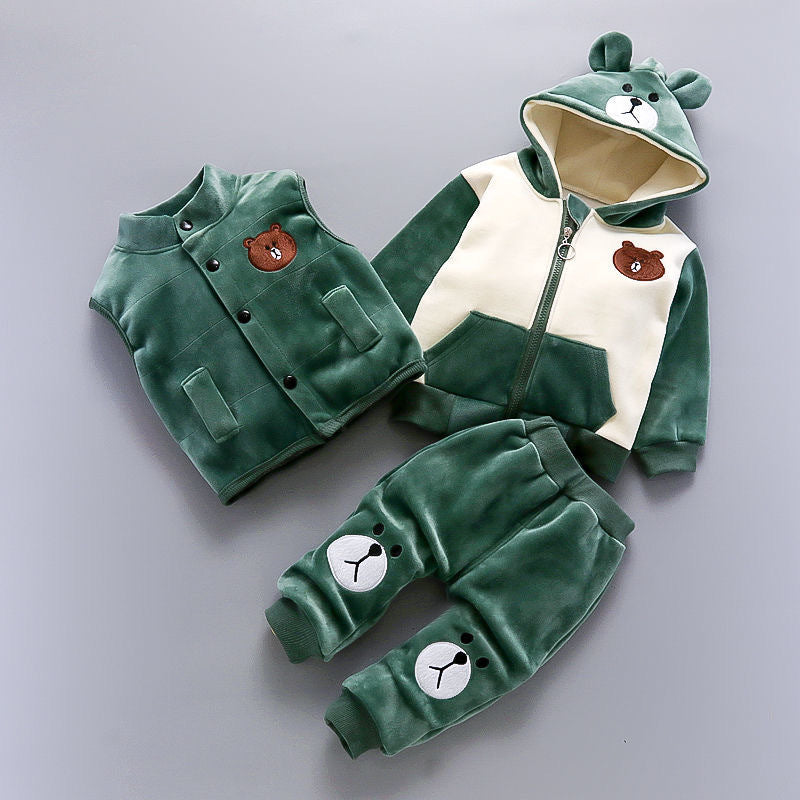 Three-piece Set Of Baby Clothes For Children And Children My Store