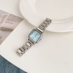 Retro Small Square Watch Female Steel Strap Watch My Store