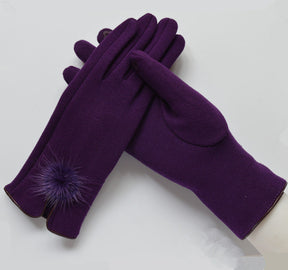 Women's Winter Warm Spun Velvet Gloves My Store