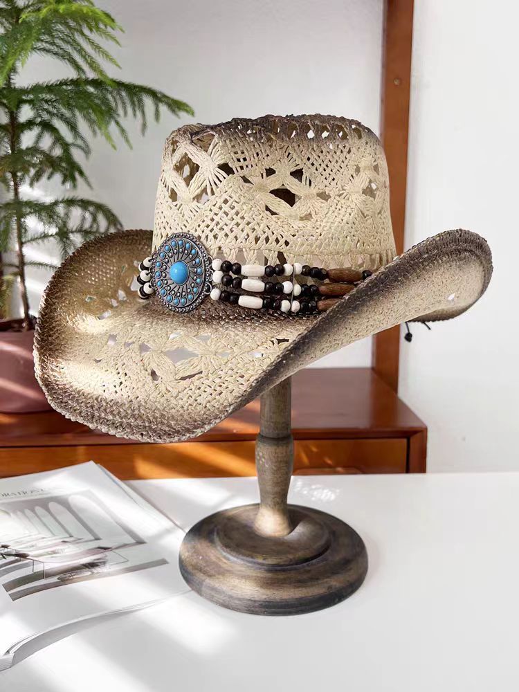 Summer Outdoor Ethnic Style Fedora Hat West My Store