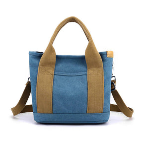 Trendy All-match Simple Fashion Korean Style Large Capacity Commute Leisure Canvas Bag My Store