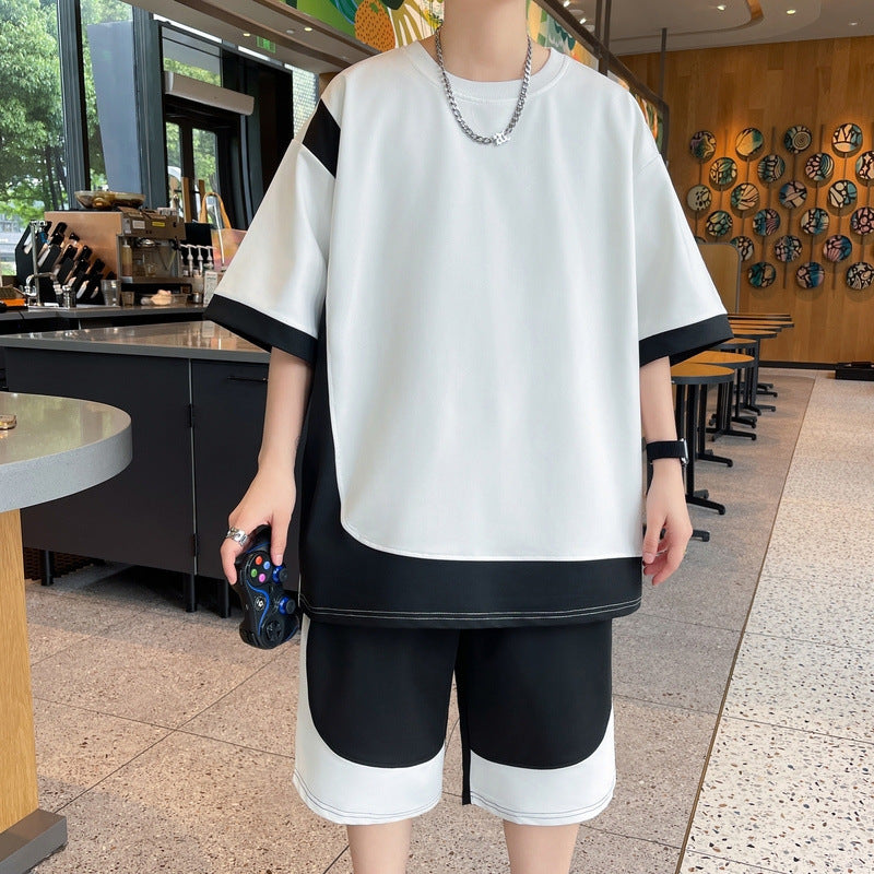 High Quality Stitching Sports Suit Men's Summer Thin My Store