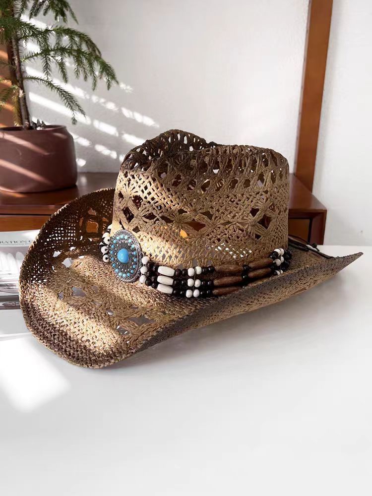 Summer Outdoor Ethnic Style Fedora Hat West My Store