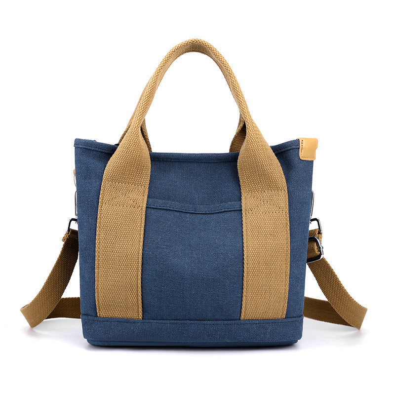 Trendy All-match Simple Fashion Korean Style Large Capacity Commute Leisure Canvas Bag My Store